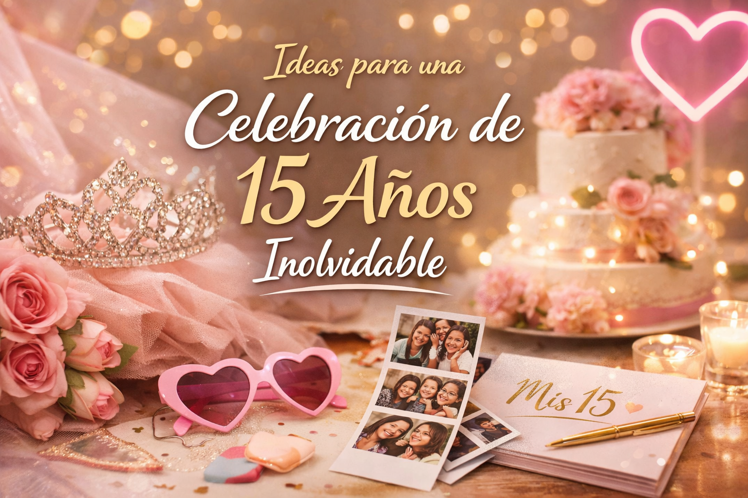 Ideas para una celebración de 15 años inolvidable
